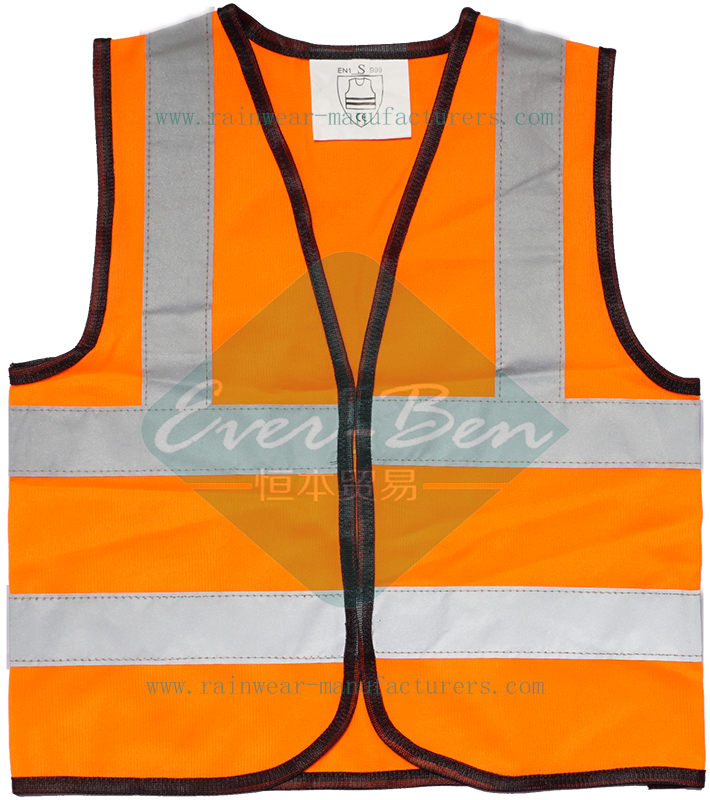 Orange safety vest supplier